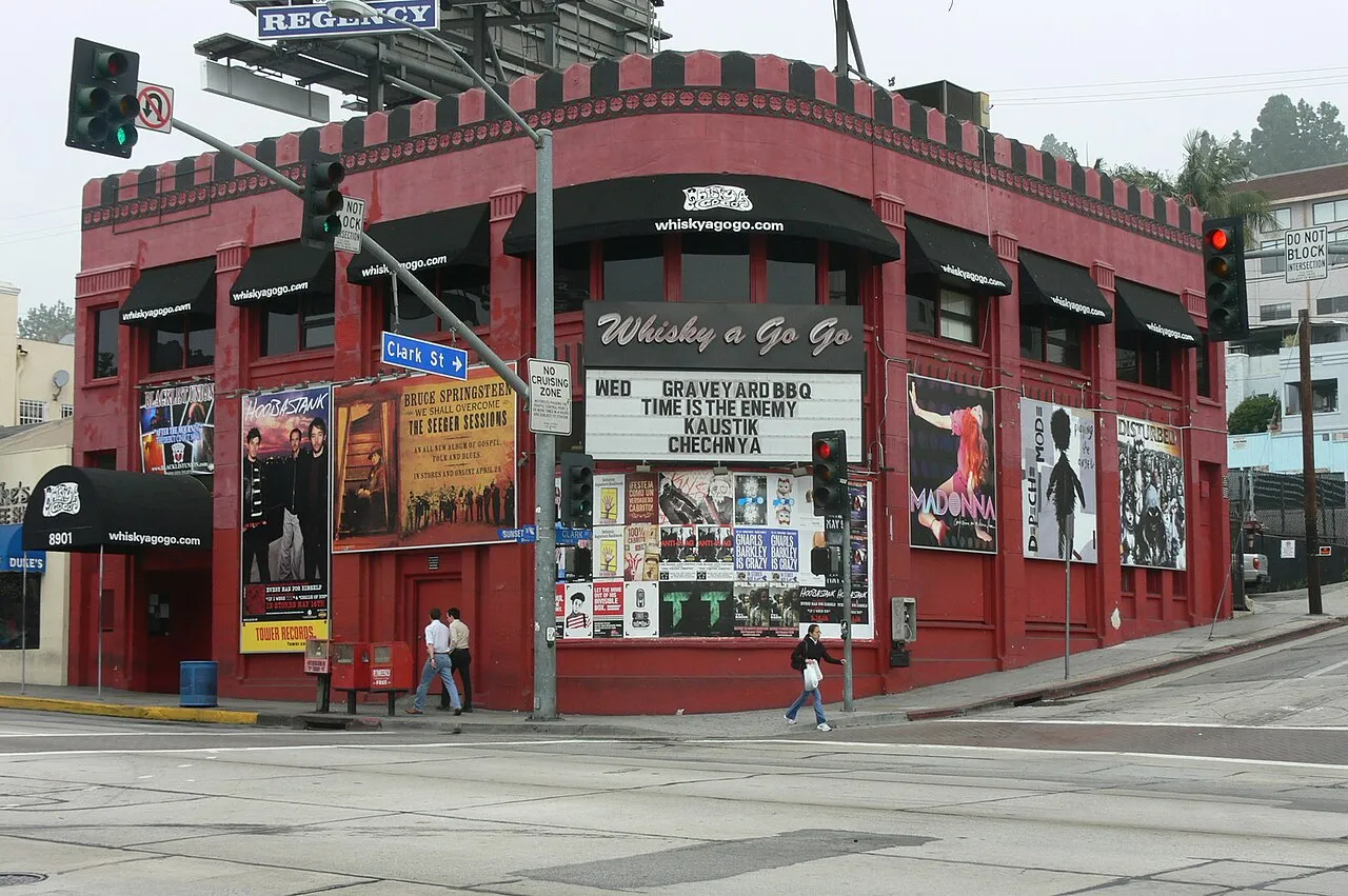 Archival photograph of Whisky a Go Go, Los Angeles (2006)