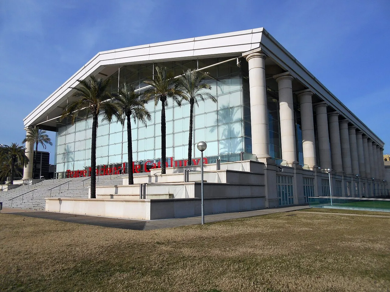Archival photograph of Teatre Nacional de Catalunya, Barcelona (2015)