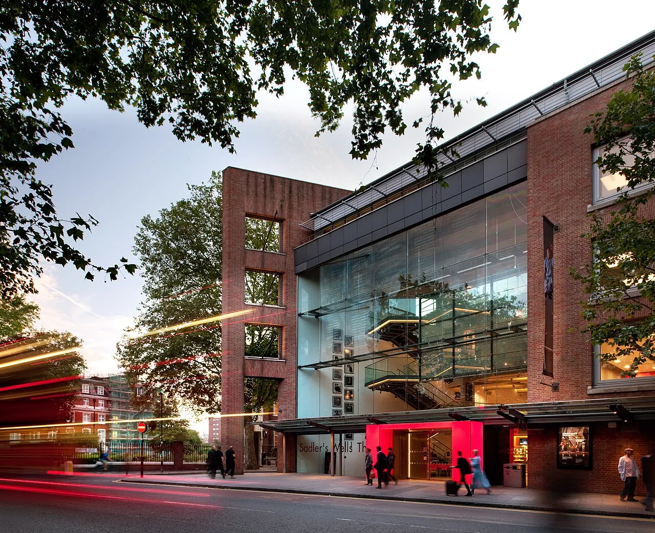 Archival photograph of Sadler’s Wells Theatre, London (2015)