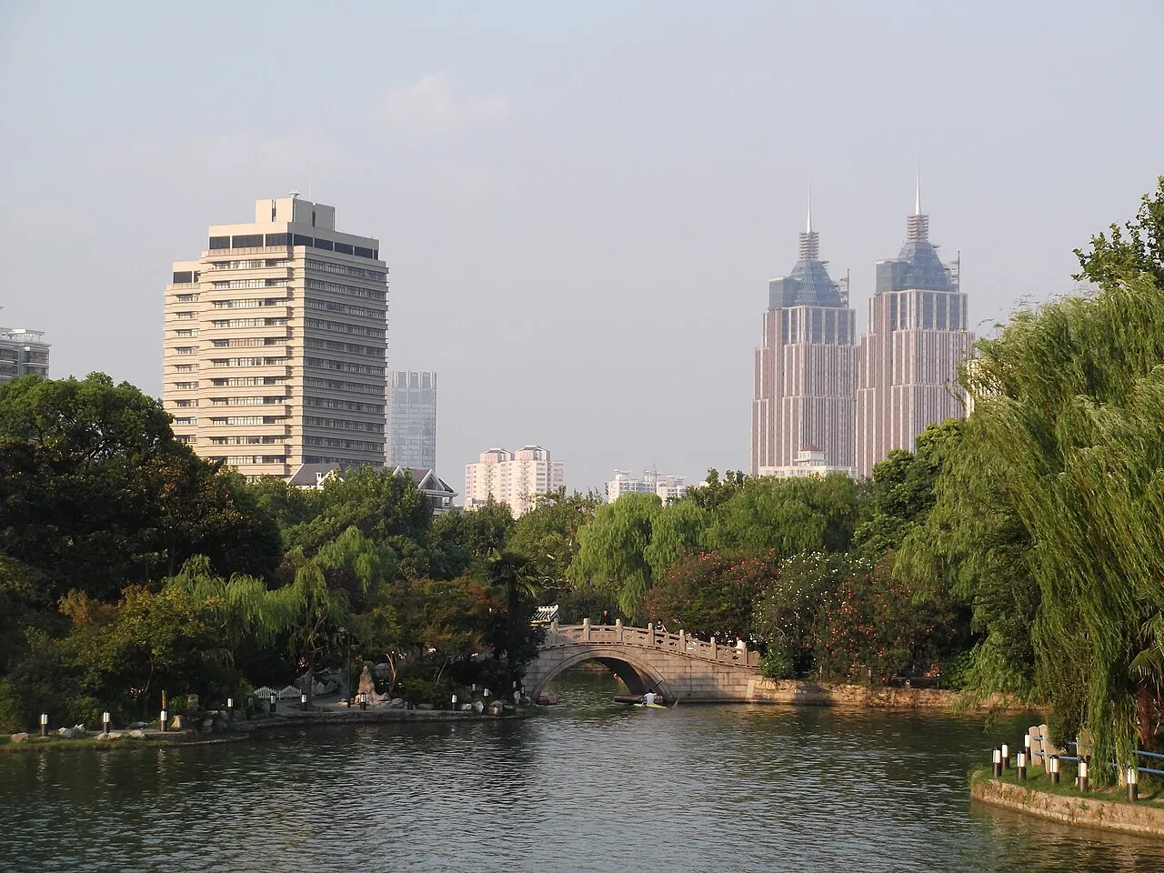 Archival photograph of Changfeng Park, Shanghai (2013)