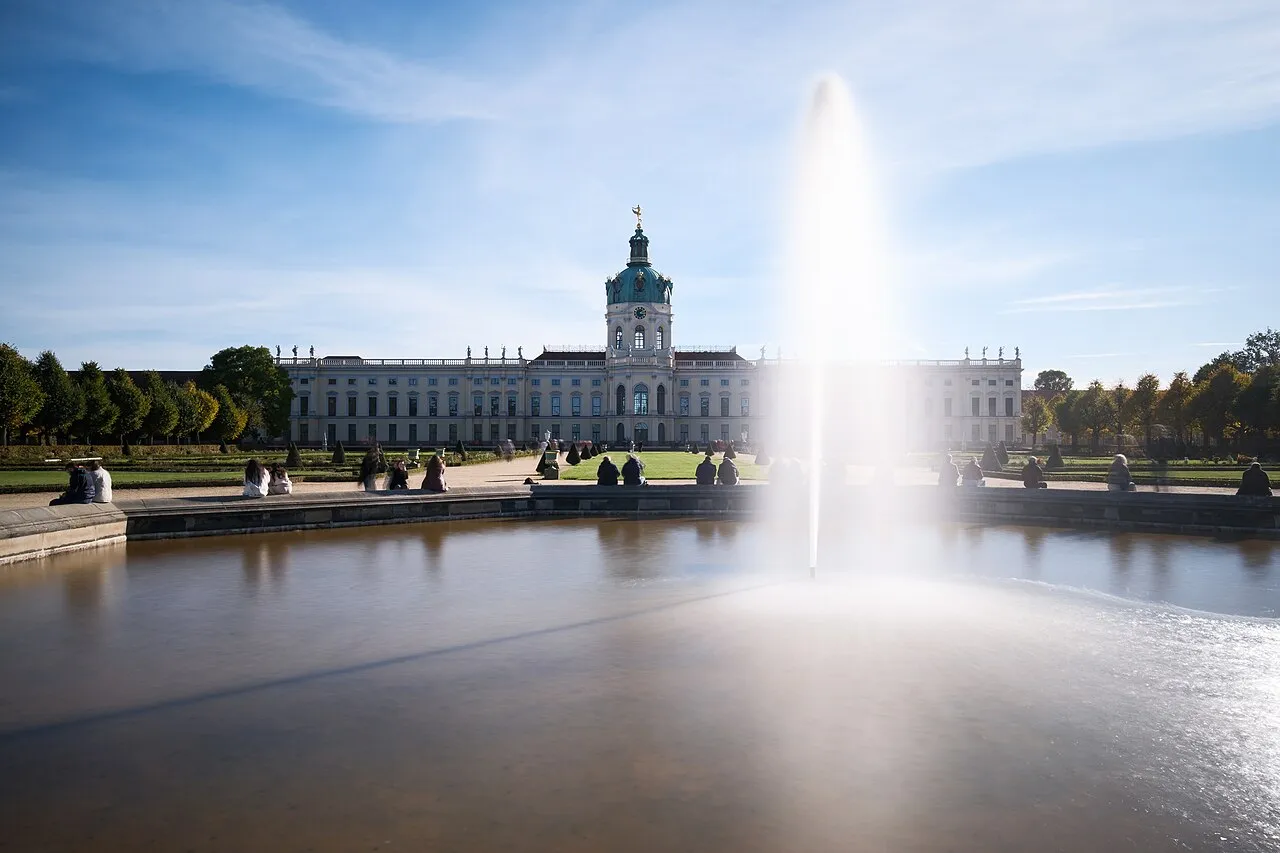 Archival photograph of Schloss Charlottenburg, Berlin (2025)