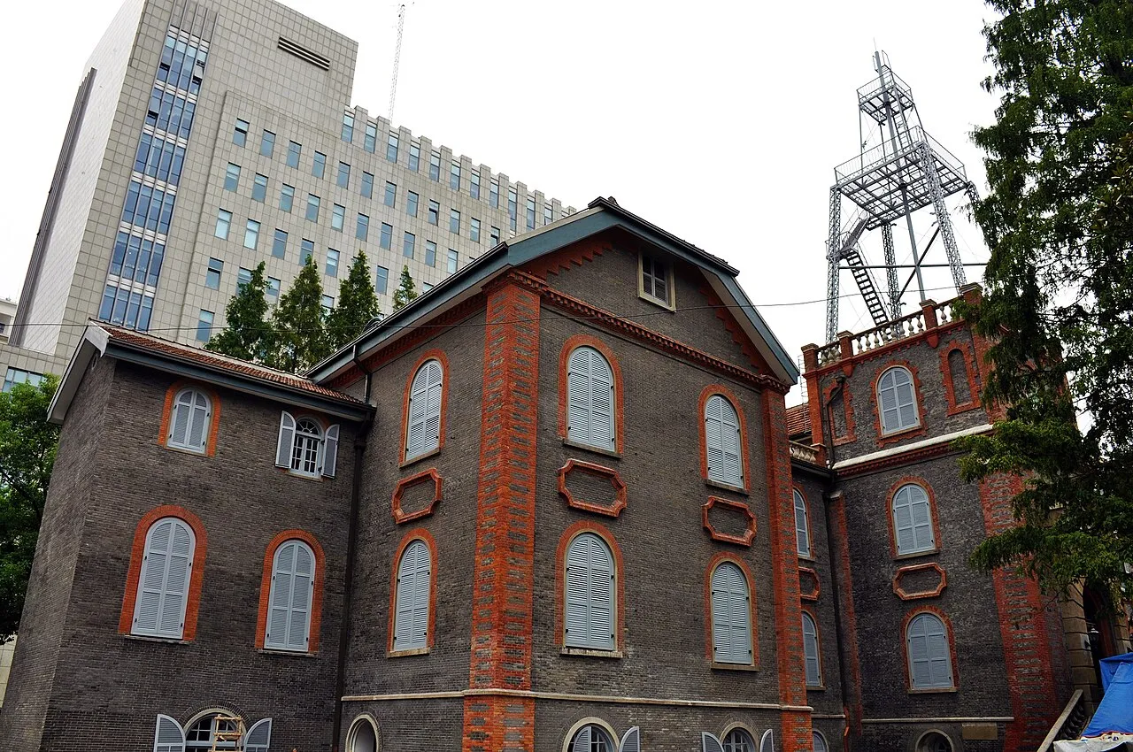 Archival photograph of Xujiahui Observatory Museum, Shanghai (2013)