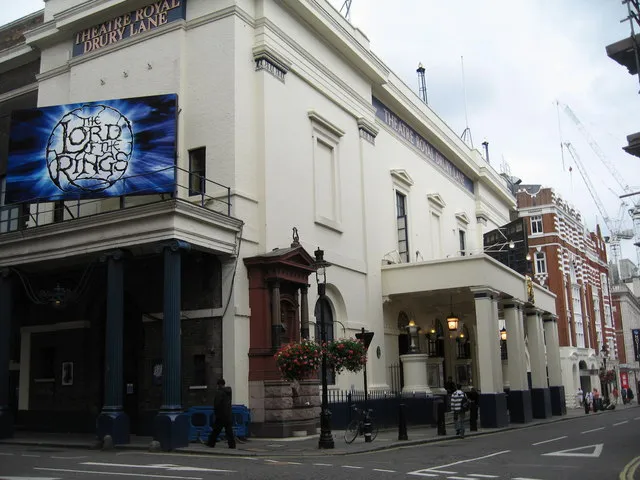 Archival photograph of Theatre Royal Drury Lane, London (2007)