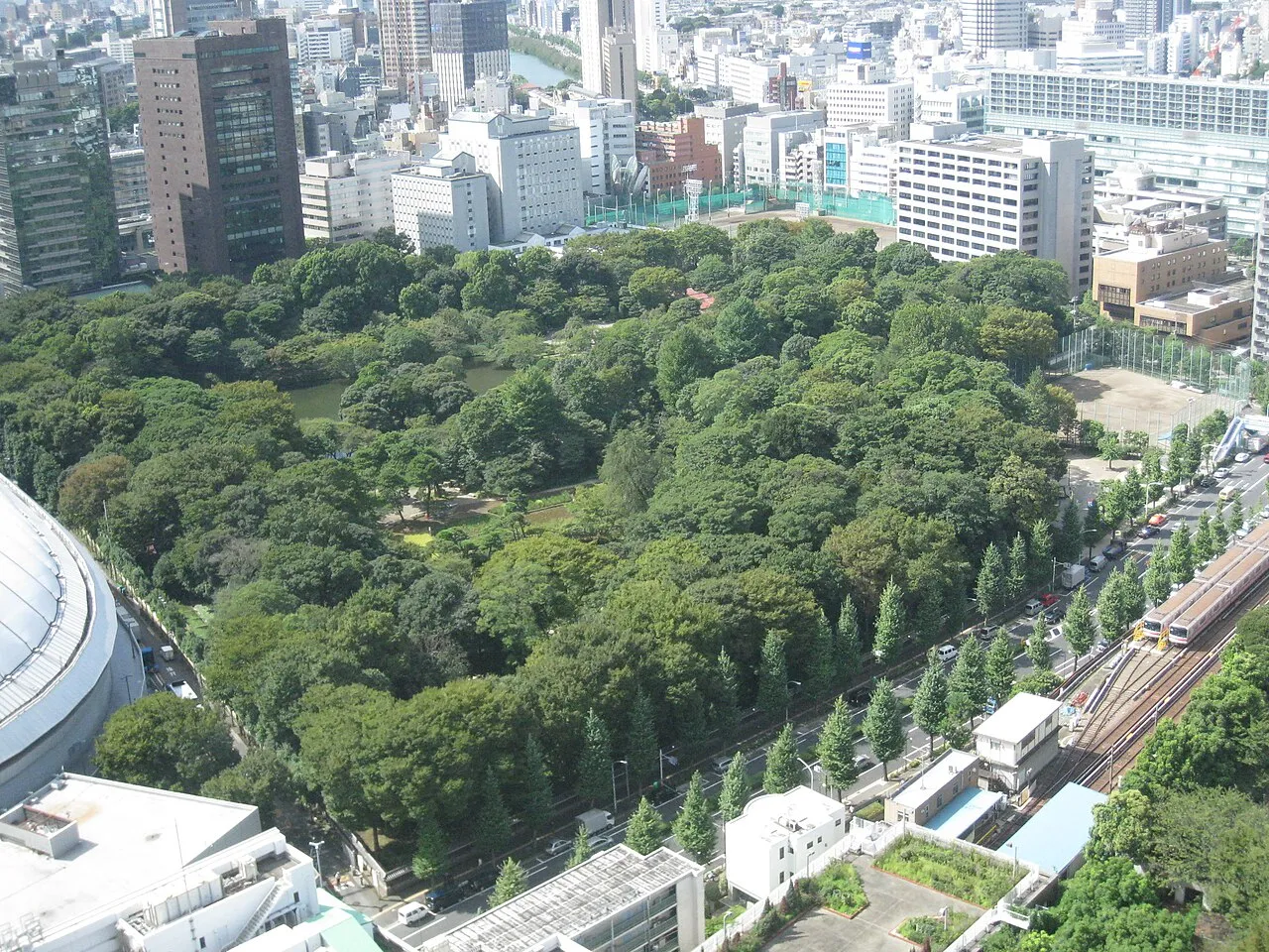 Archival photograph of Koishikawa Kōrakuen Gardens, Tokyo (2008)