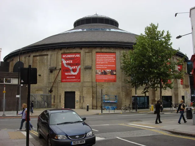 Archival photograph of Roundhouse, London (2007)