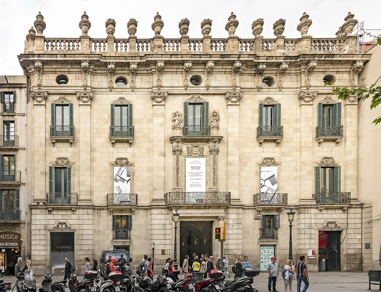 Archival photograph of La Virreina Centre de la Imatge, Barcelona (2018)