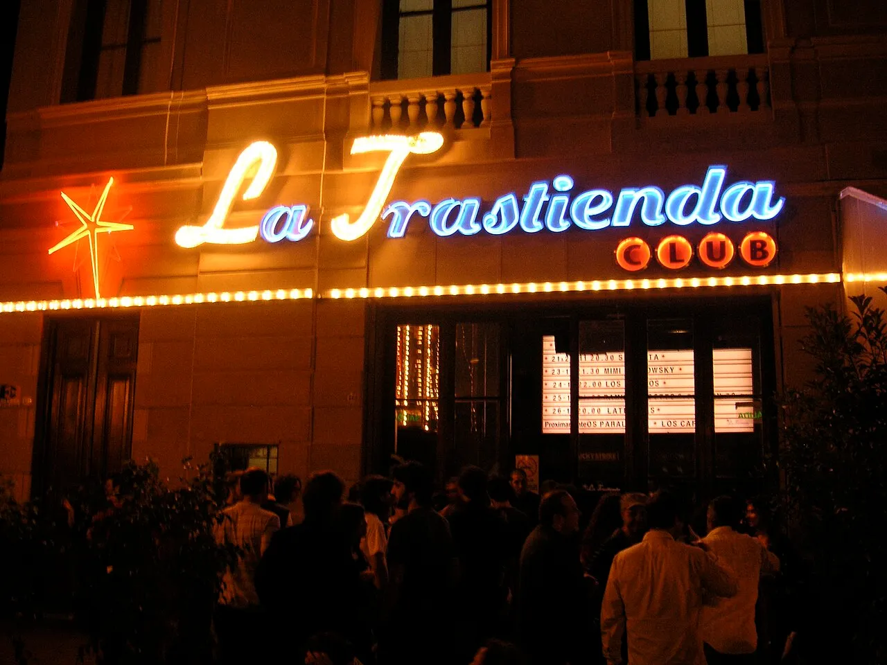 Fotografía de archivo: La Trastienda Club