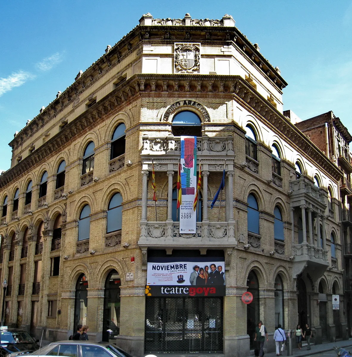 Archival photograph of Teatre Goya, Barcelona (2010)