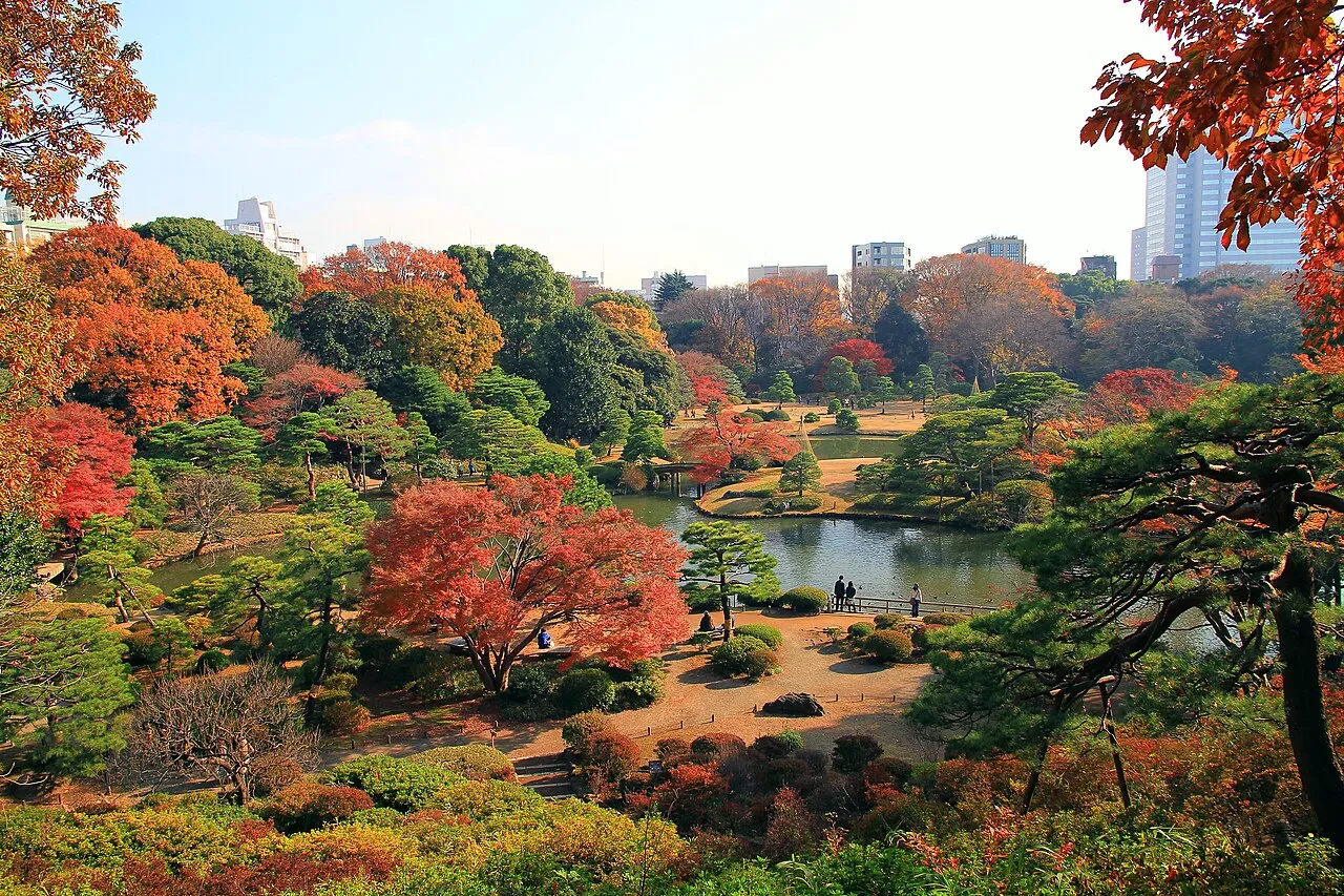 Archival photograph of Rikugien Gardens, Tokyo (2010)