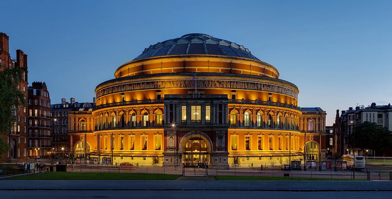 Archival photograph of Royal Albert Hall, London (2012)