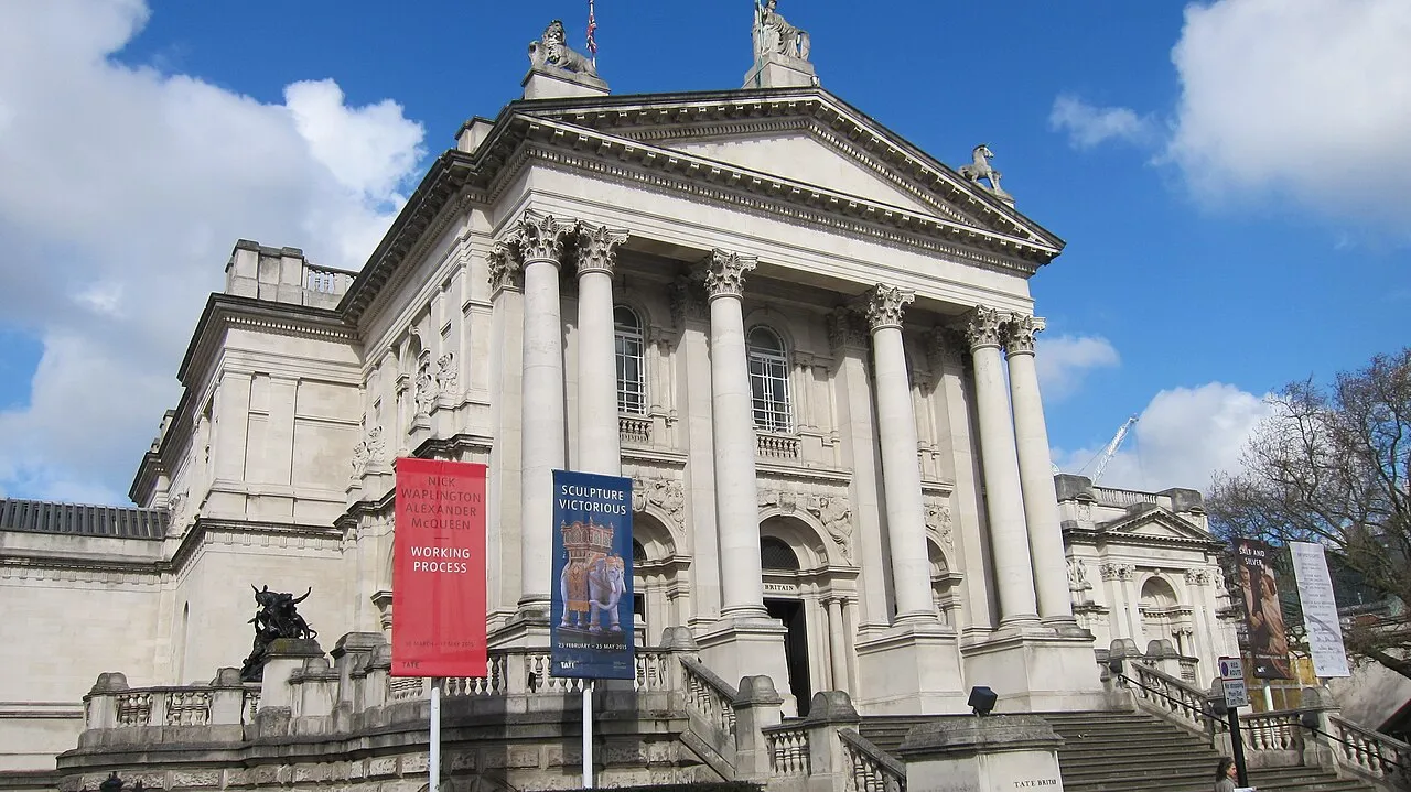 Archival photograph of Tate Britain, London (2015)