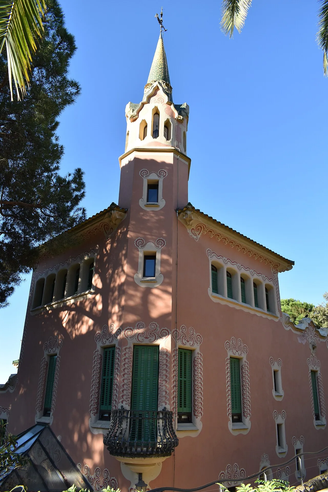 Archival photograph of Casa Museu Gaudí, Barcelona (2021)