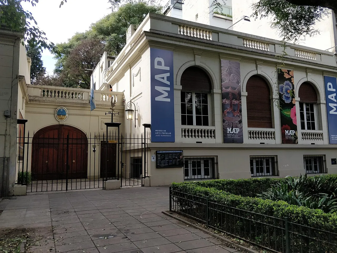Archival photograph of Museo de Arte Popular José Hernández, Buenos Aires (2019)