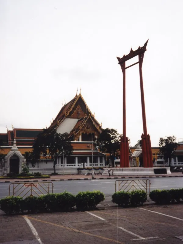 Archival photograph of Wat Suthat, Bangkok (2000)