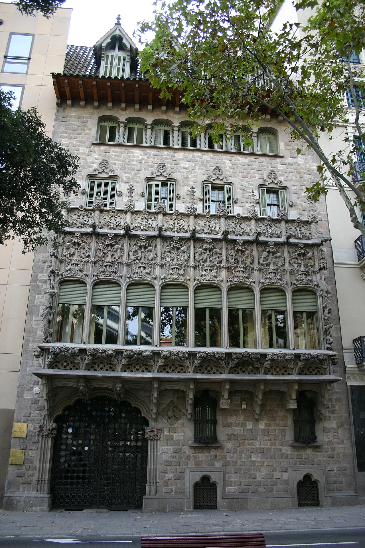 Fotografía de archivo: Palacio del Barón de Quadras