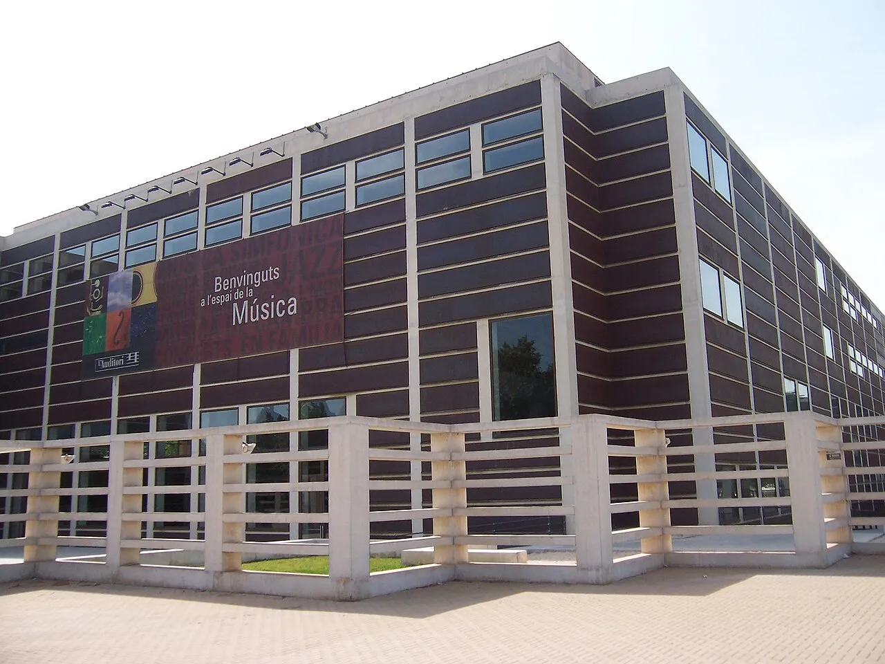 Archival photograph of L'Auditori, Barcelona (2005)