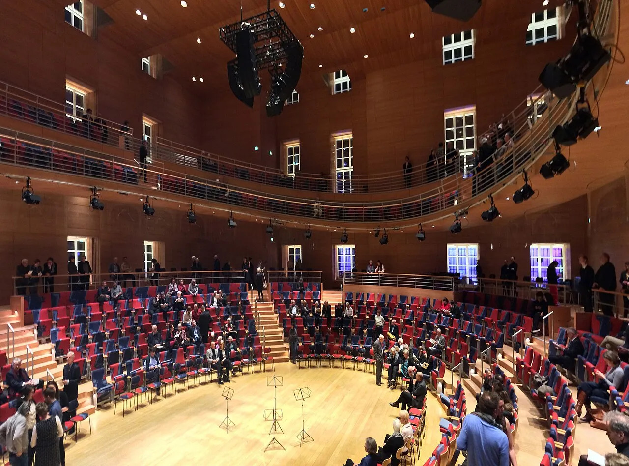 Archival photograph of Pierre Boulez Saal, Berlin (2017)