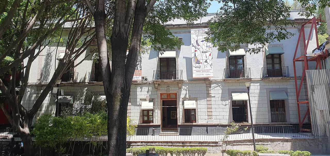Archival photograph of Museo Nacional de la Estampa, Mexico City (2024)