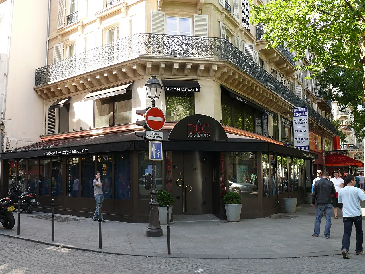 Photographie d’archive : Le Duc des Lombards, Paris (2009)