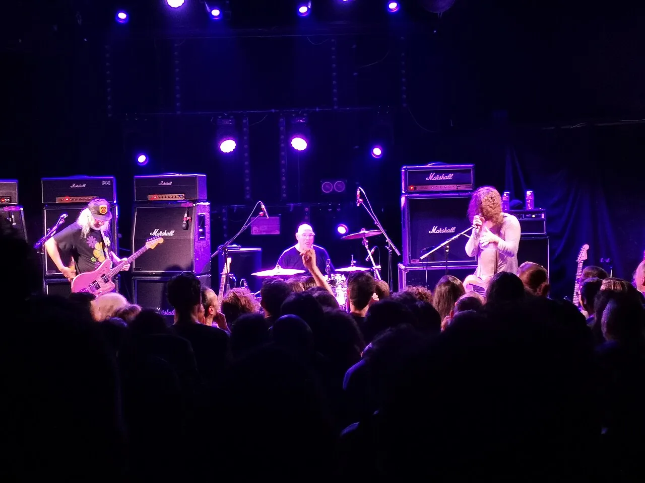Dinosaur Jr performing at Le Trabendo in October 2022, an archival concert photograph