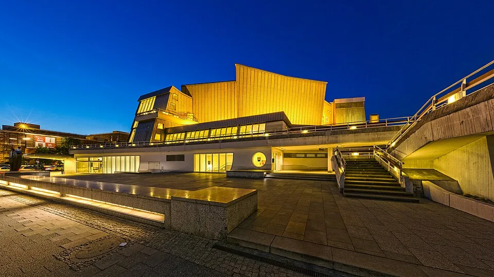 Archival photograph of Berliner Philharmonie, Berlin (2017)