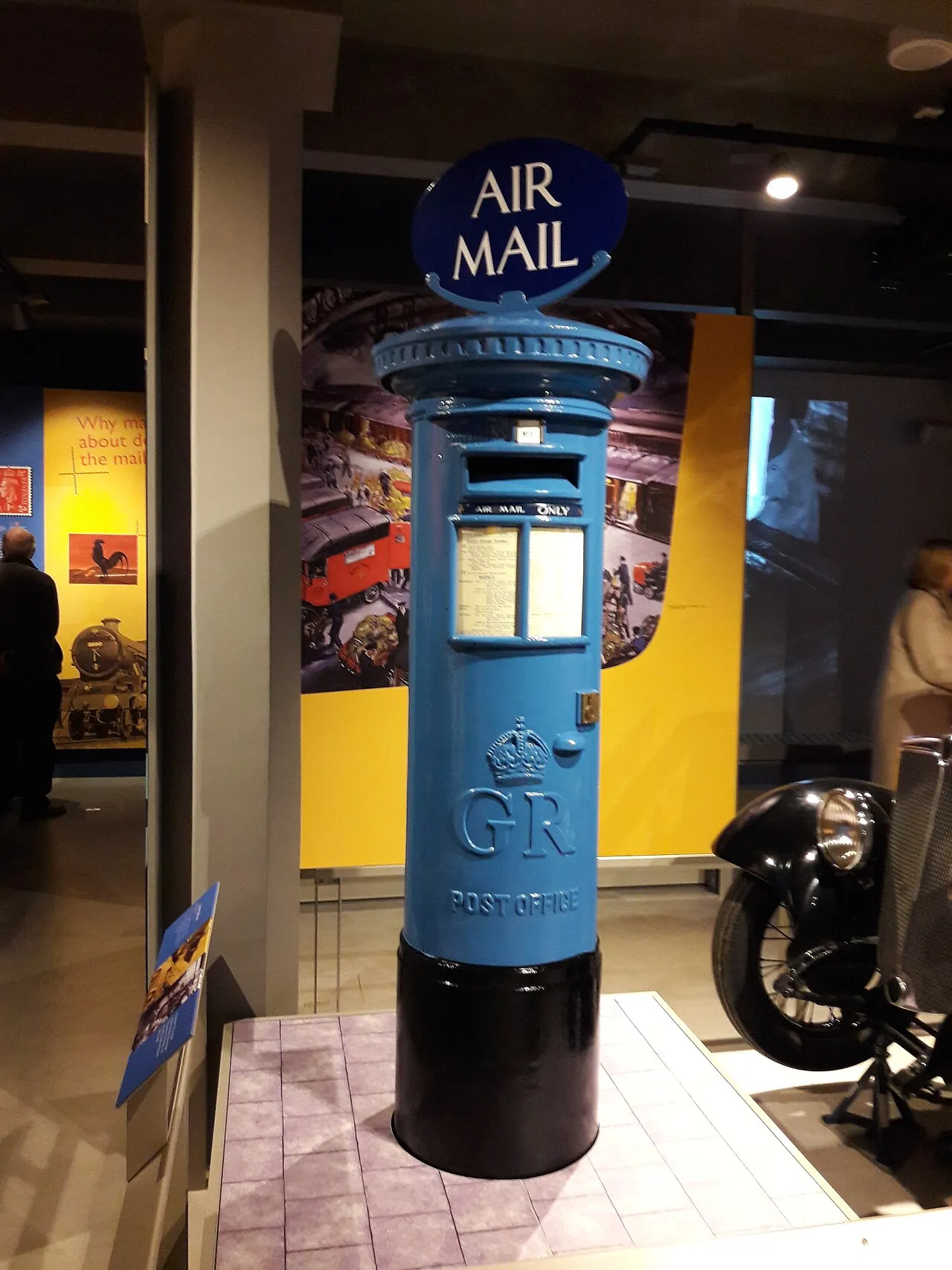Archival photograph of The Postal Museum, London (2018)