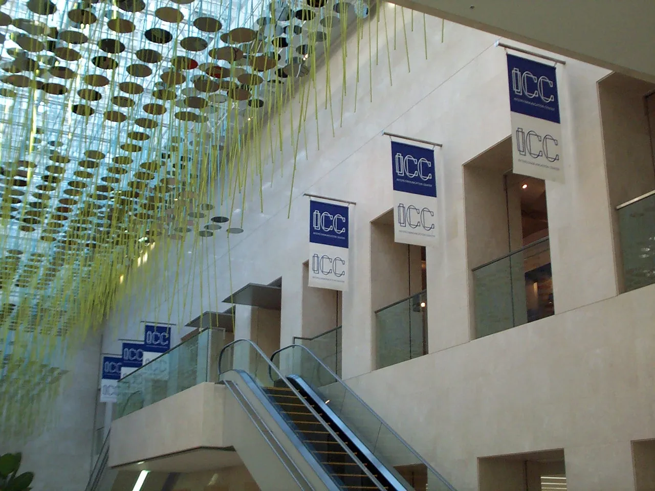 Archival photograph of NTT InterCommunication Center, Tokyo (1999)
