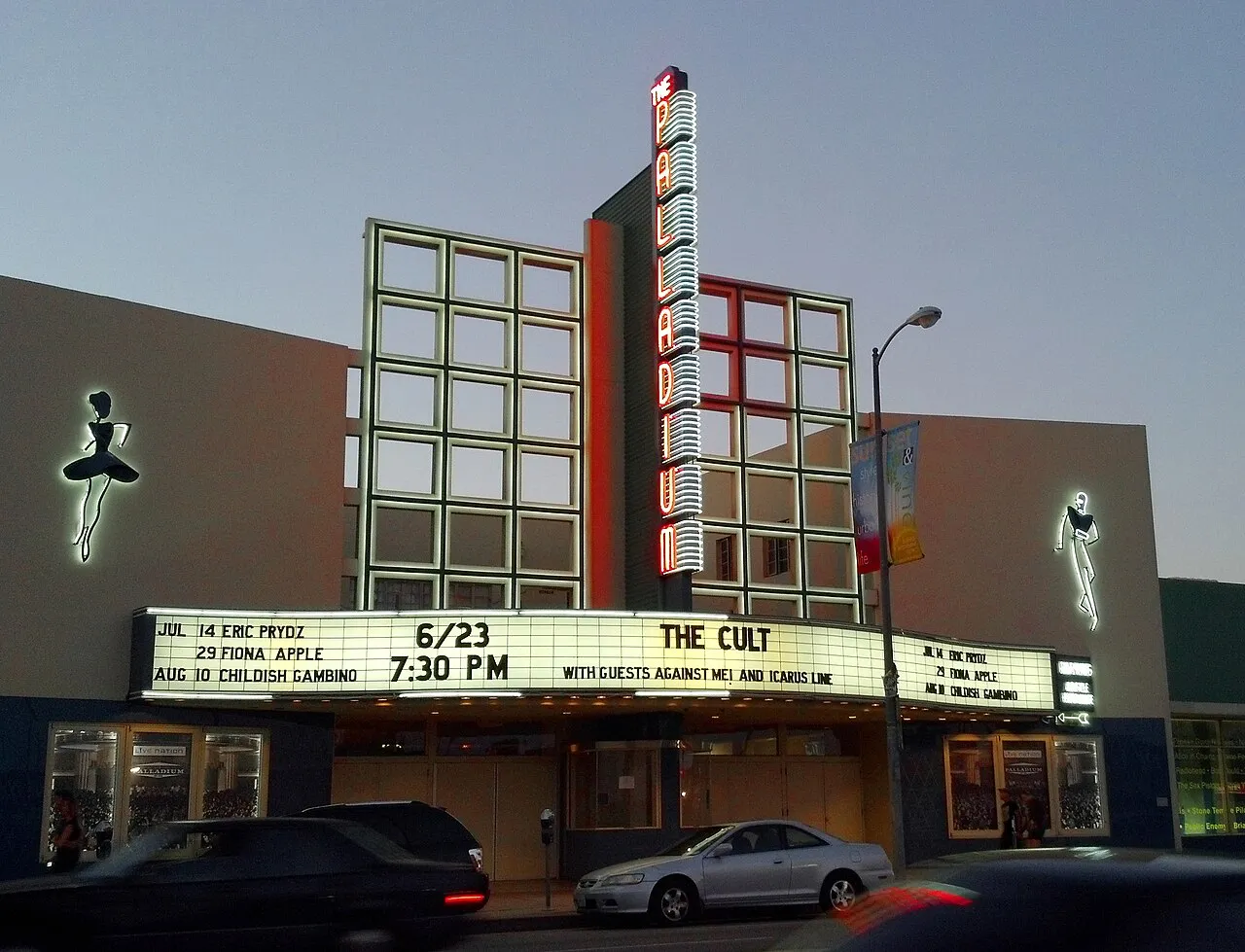 Archival photograph of Hollywood Palladium, Los Angeles (2012)