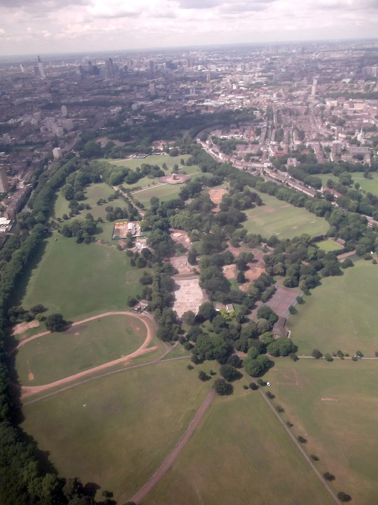 Archival photograph of Victoria Park, London (2011)