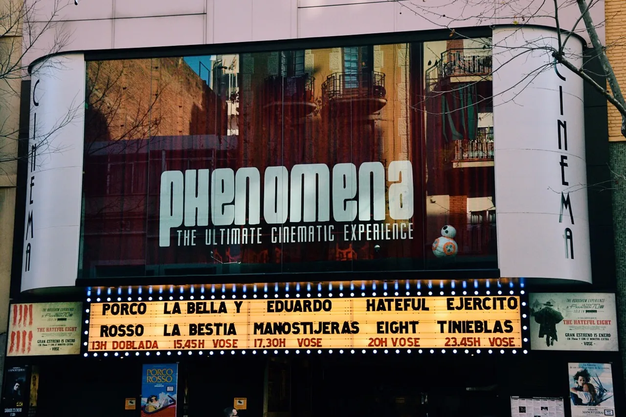 Archival photograph of Phenomena, Barcelona (2016)