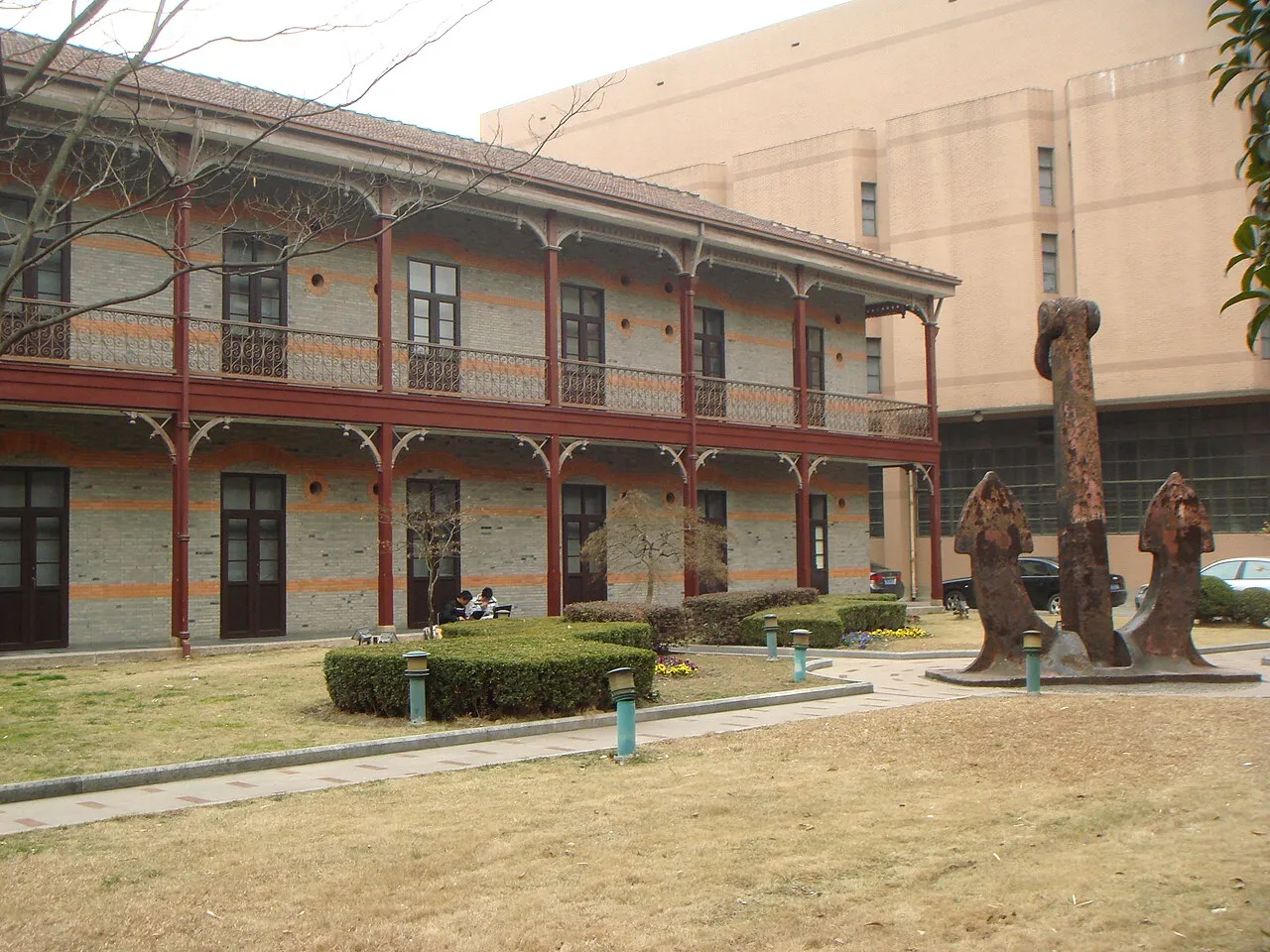 Archival photograph of C. Y. Tung Maritime Museum, Shanghai (2009)