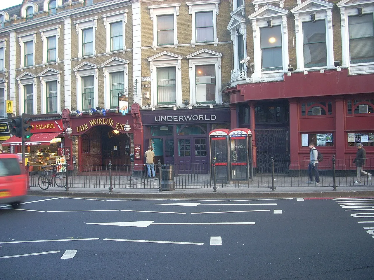 Archival photograph of The Underworld Camden, London (2009)