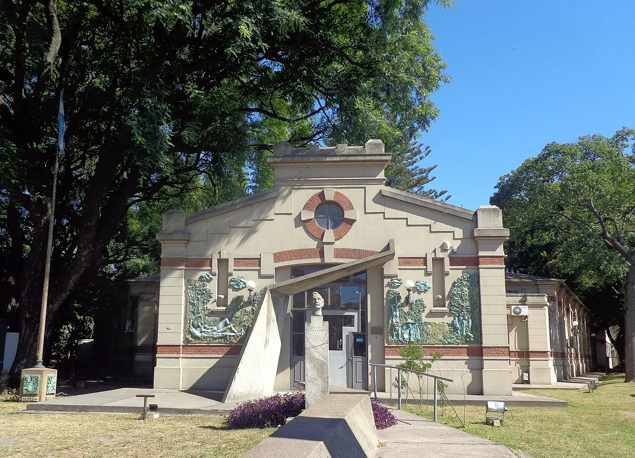 Archival photograph of Museo de la Cárcova, Buenos Aires (2019)