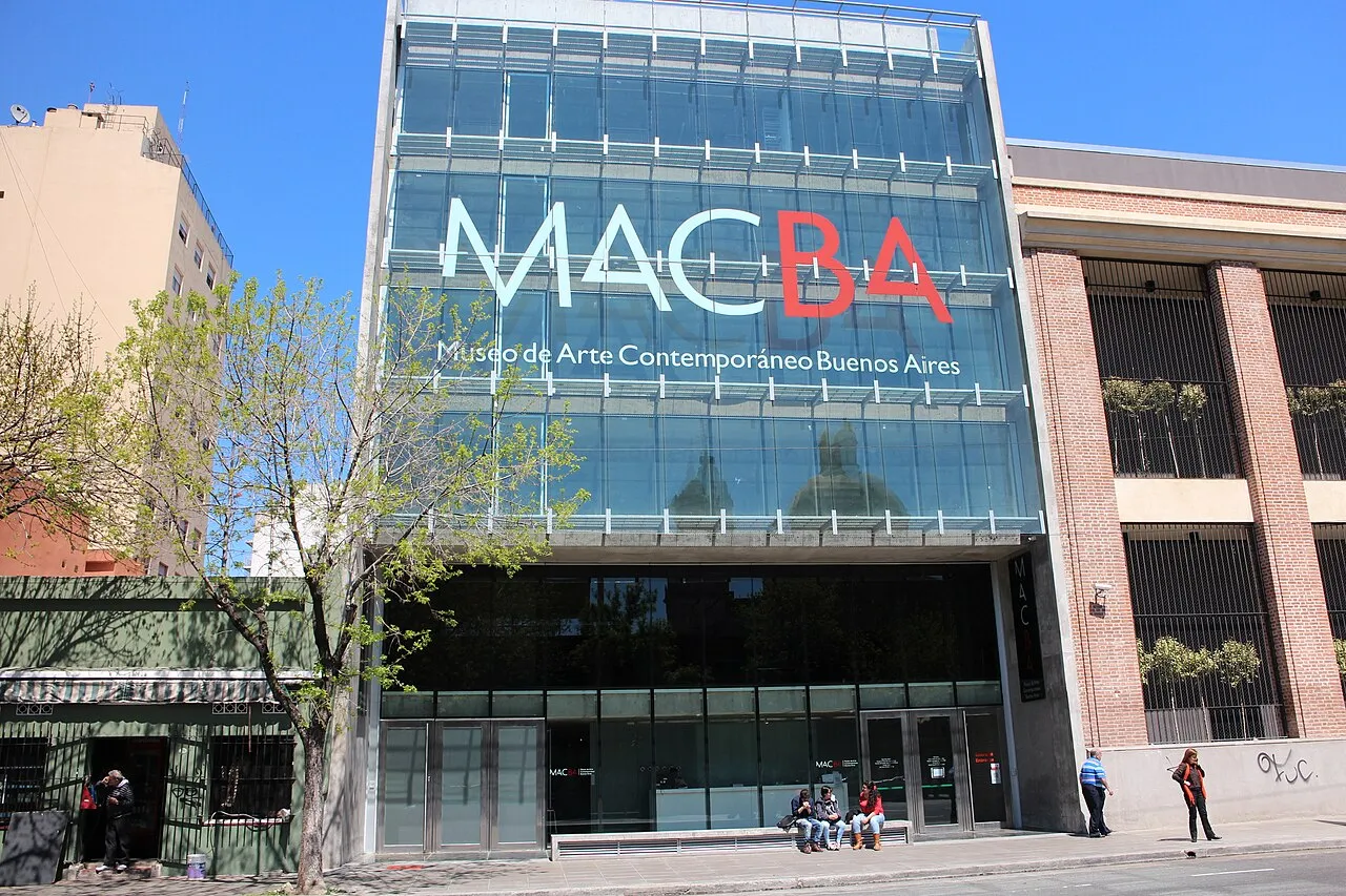 Archival photograph of MACBA, Buenos Aires (2014)