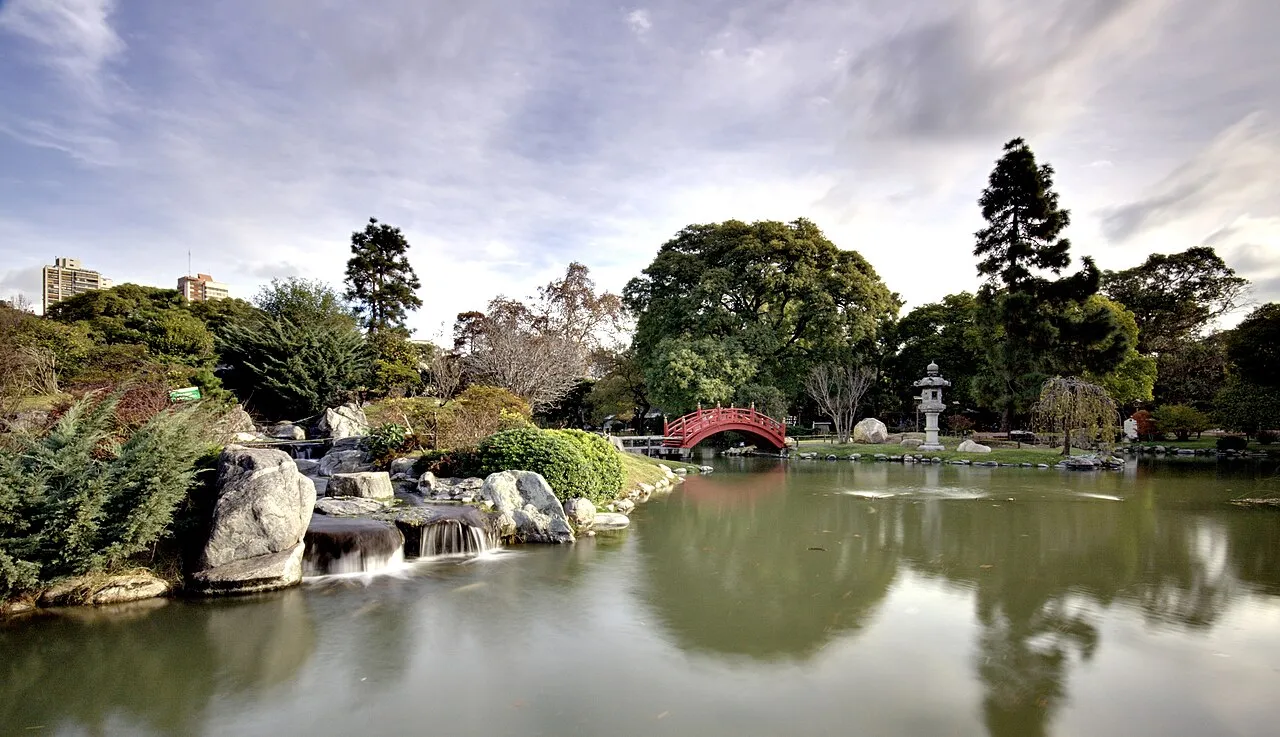 Fotografía de archivo: Jardín japonés de Buenos Aires