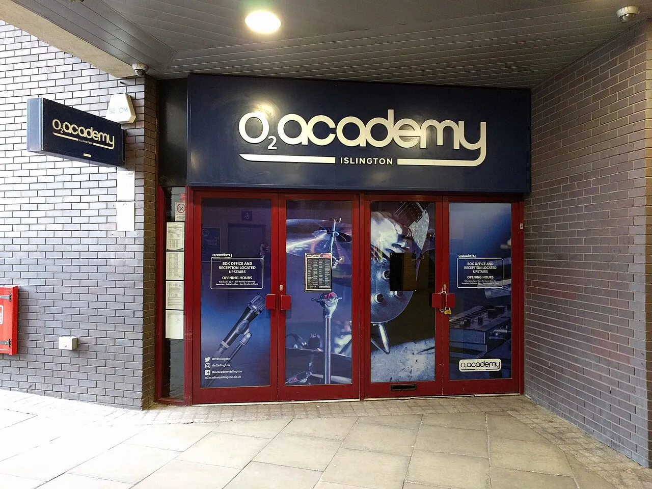 Archival photograph of O2 Academy Islington, London (2017)