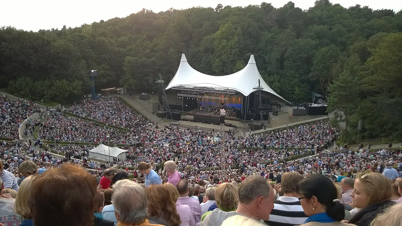 Archival photograph of Waldbühne, Berlin (2014)