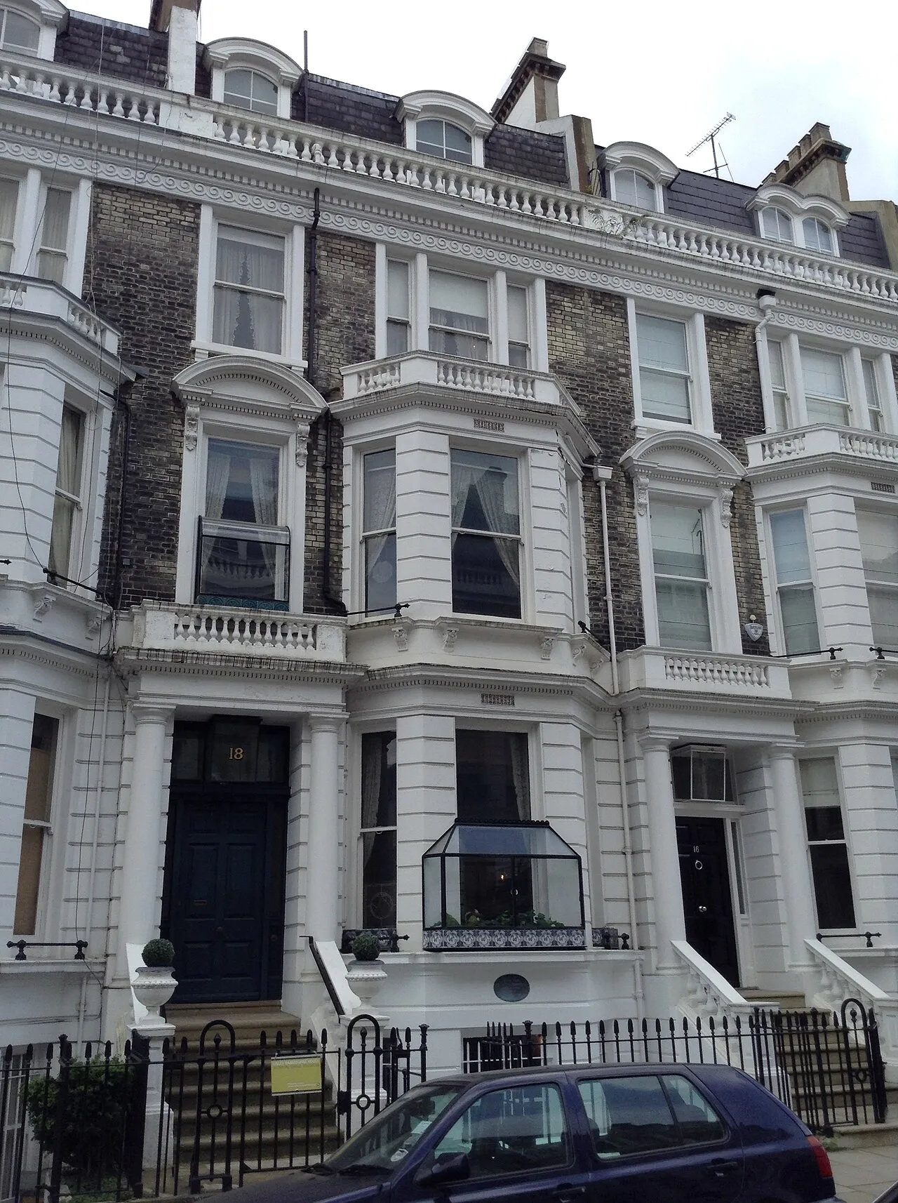 Archival photograph of Sambourne House, London (2014)