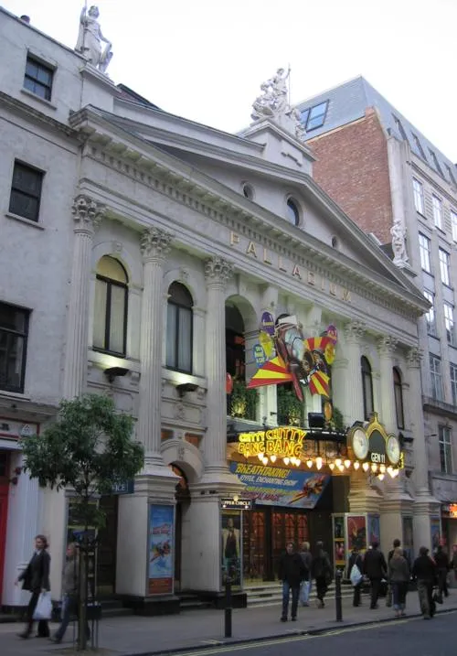 Archival photograph of London Palladium, London 