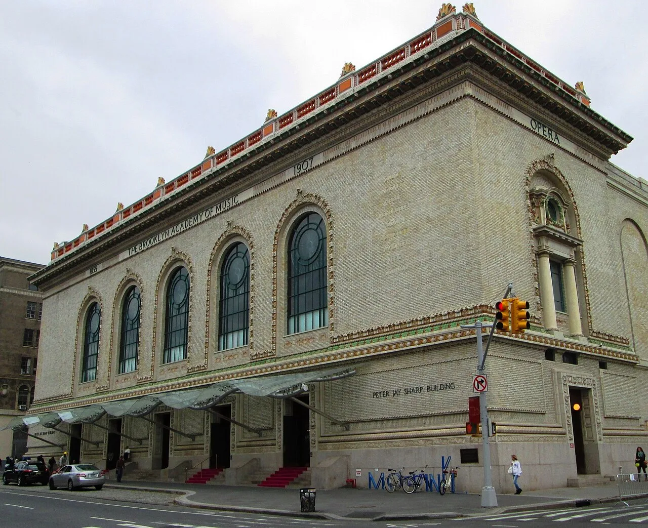 Archival photograph of Brooklyn Academy of Music, New York (2013)
