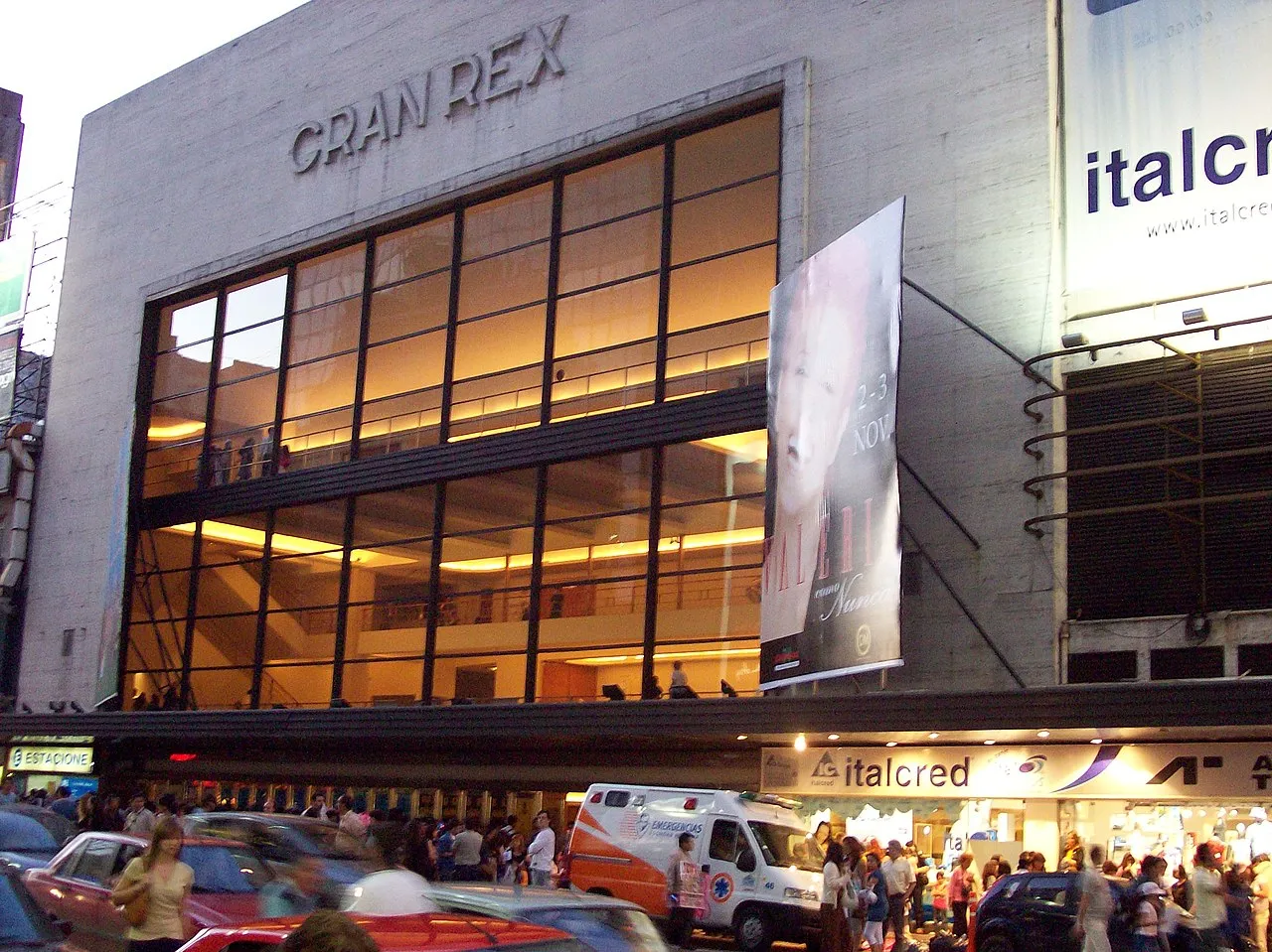 Fotografía de archivo: Teatro Gran Rex