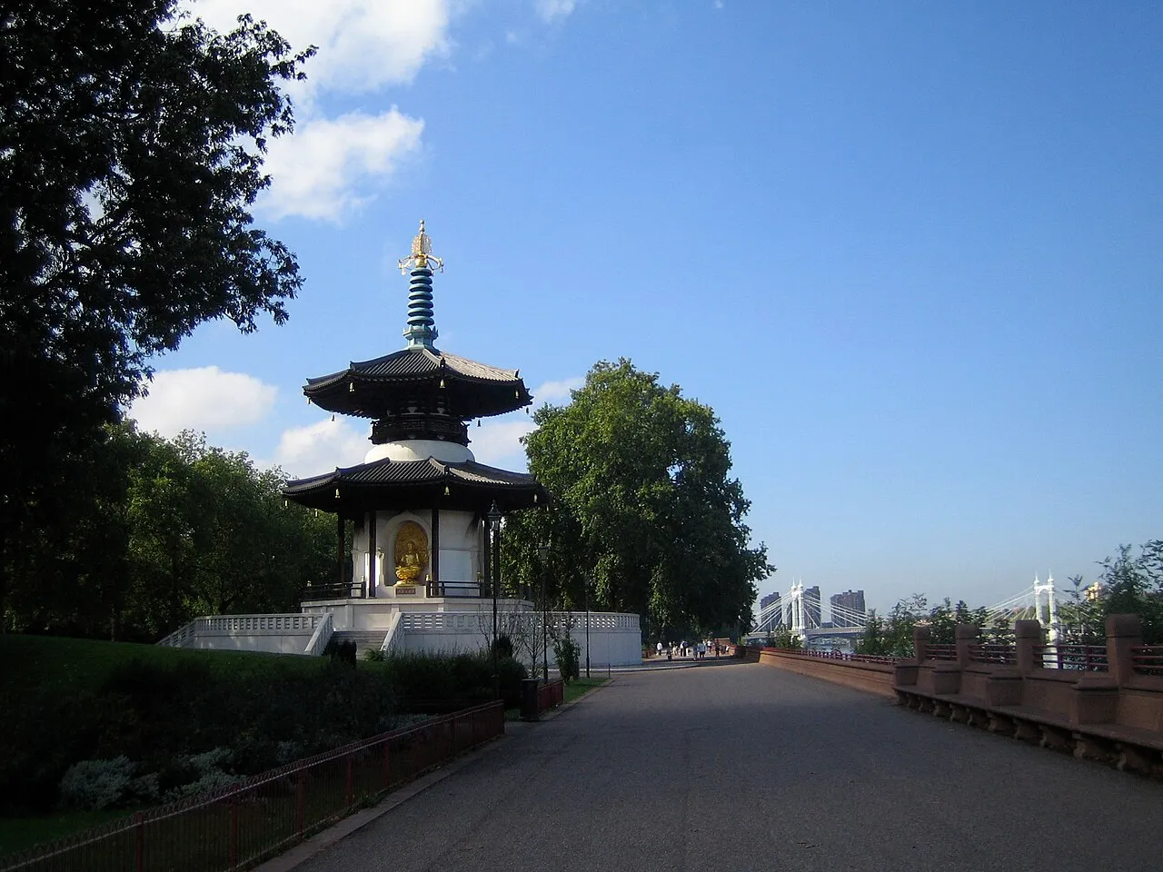 Archival photograph of Battersea Park, London (2006)