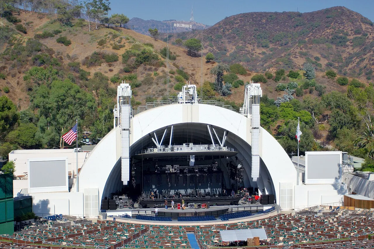 Archival photograph of Hollywood Bowl, Los Angeles (2005)
