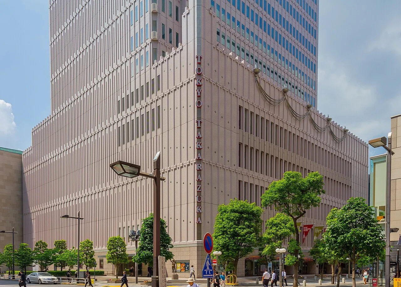 Archival photograph of Tokyo Takarazuka Theater, Tokyo (2012)