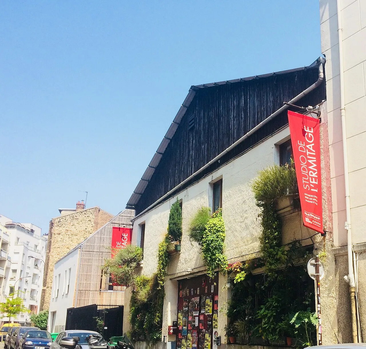 Photographie d’archive : Studio de l'Ermitage, Paris (2021)