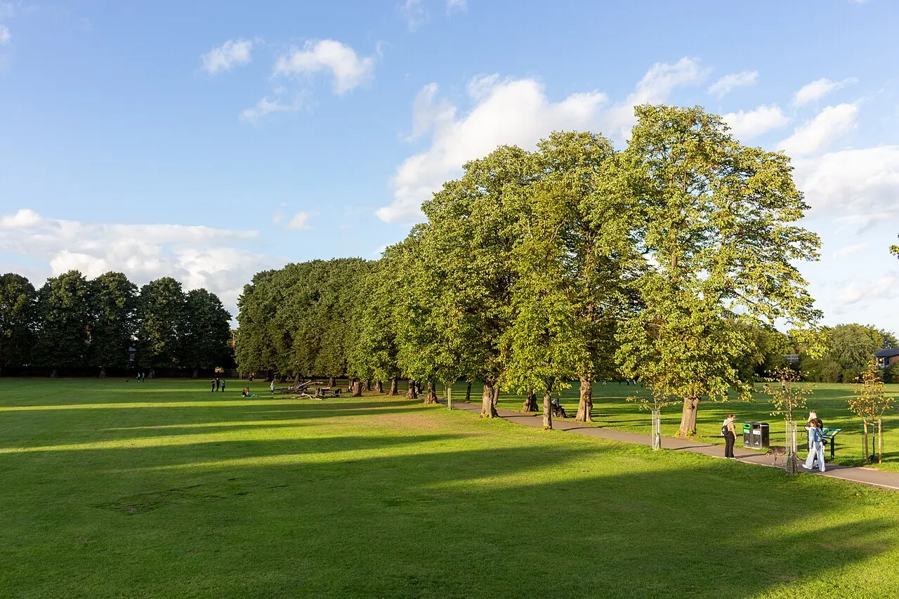 Archival photograph of Lloyd Park, London (2022)