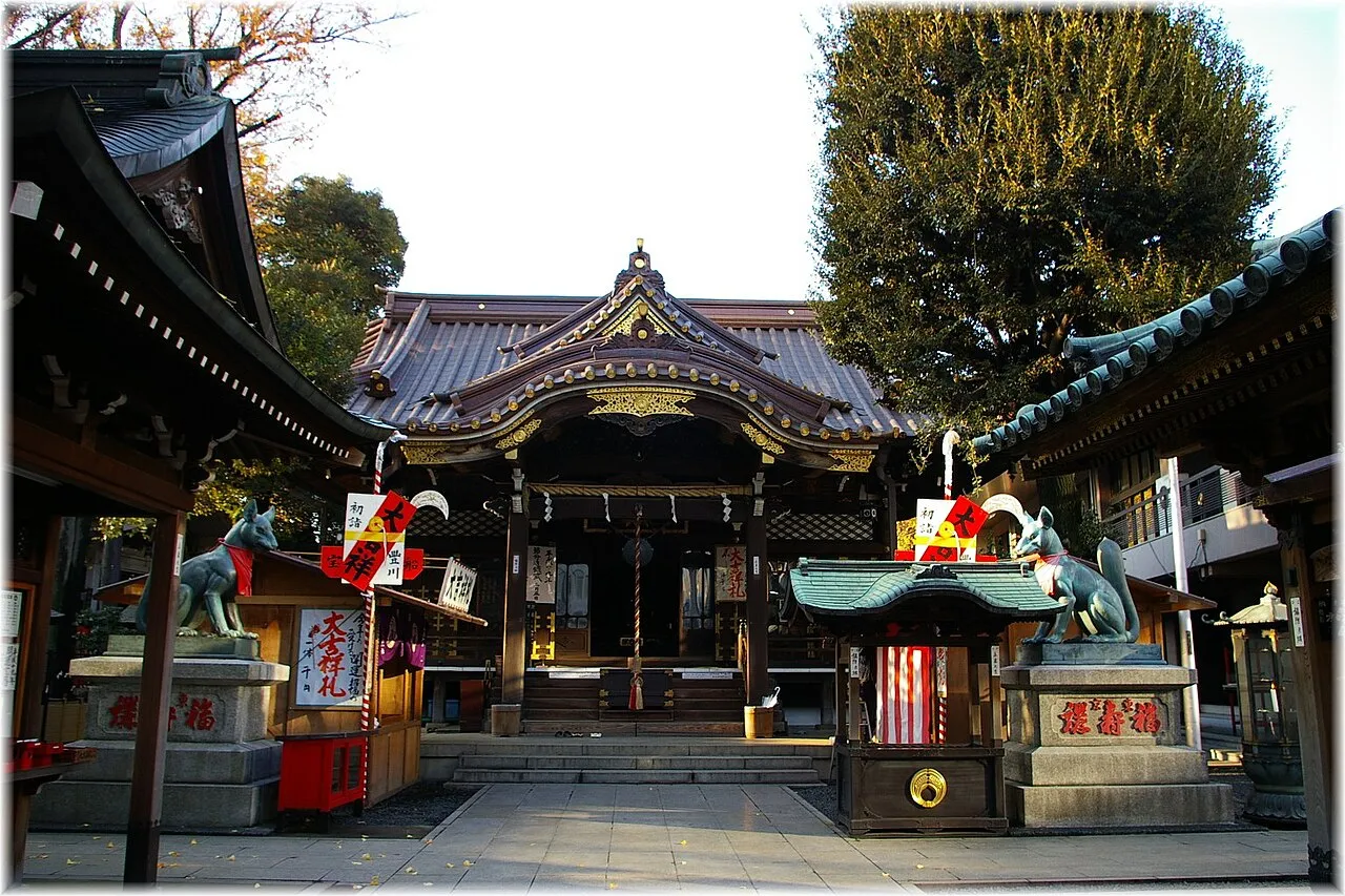 Archival photograph of Toyokawa Inari Tokyo Betsuin, Tokyo (2008)