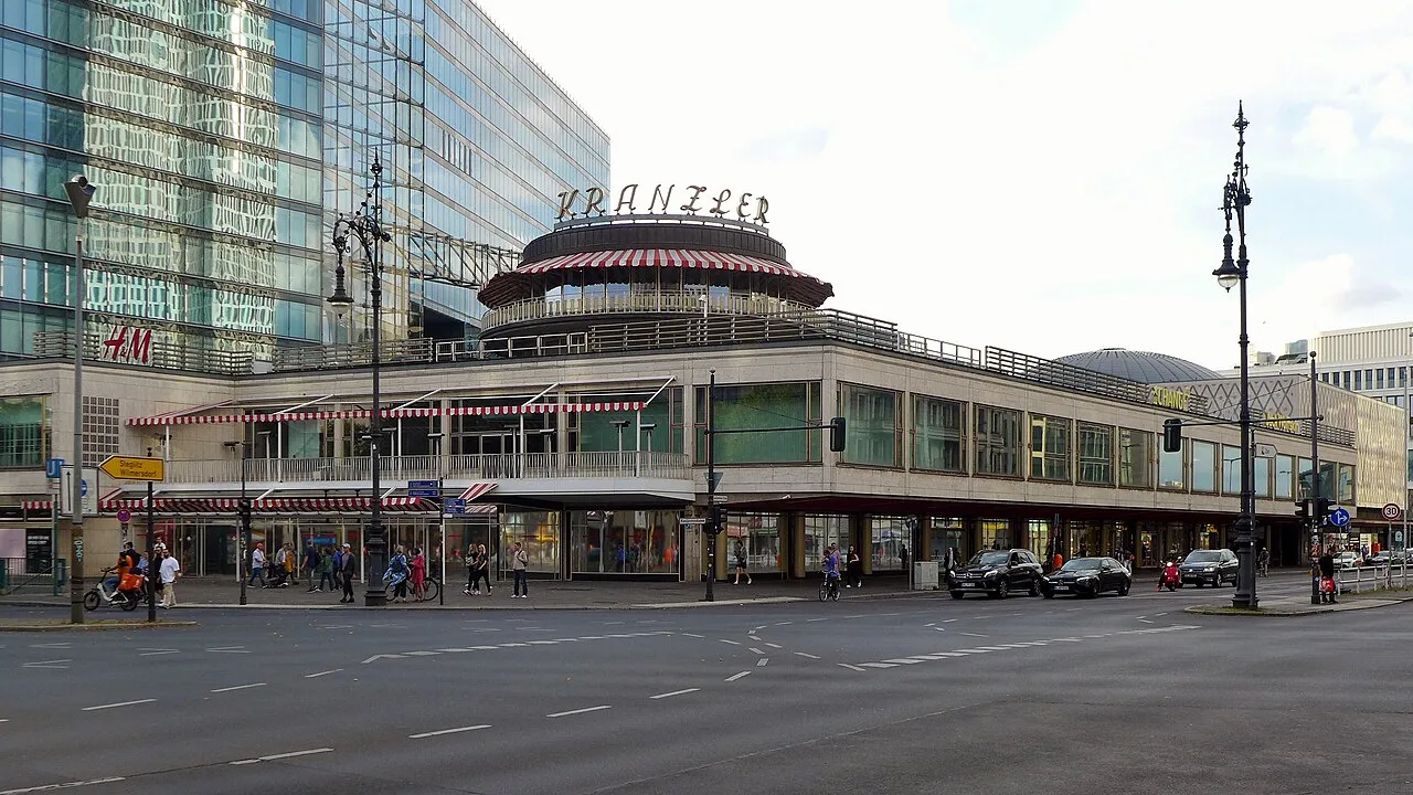 Archival photograph of The Barn at Café Kranzler, Berlin (2024)