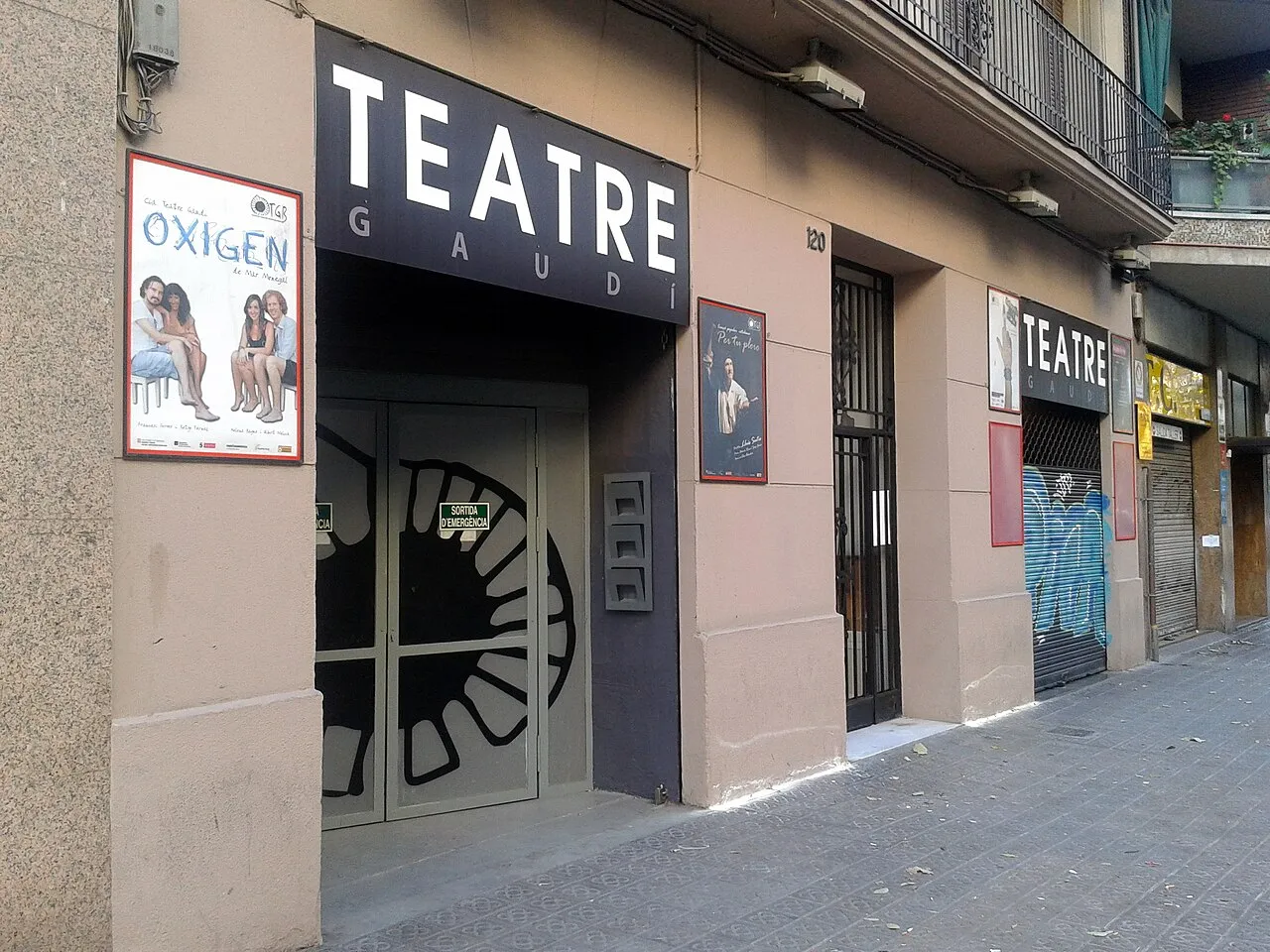 Fotografia d’arxiu: Teatre Gaudí Barcelona