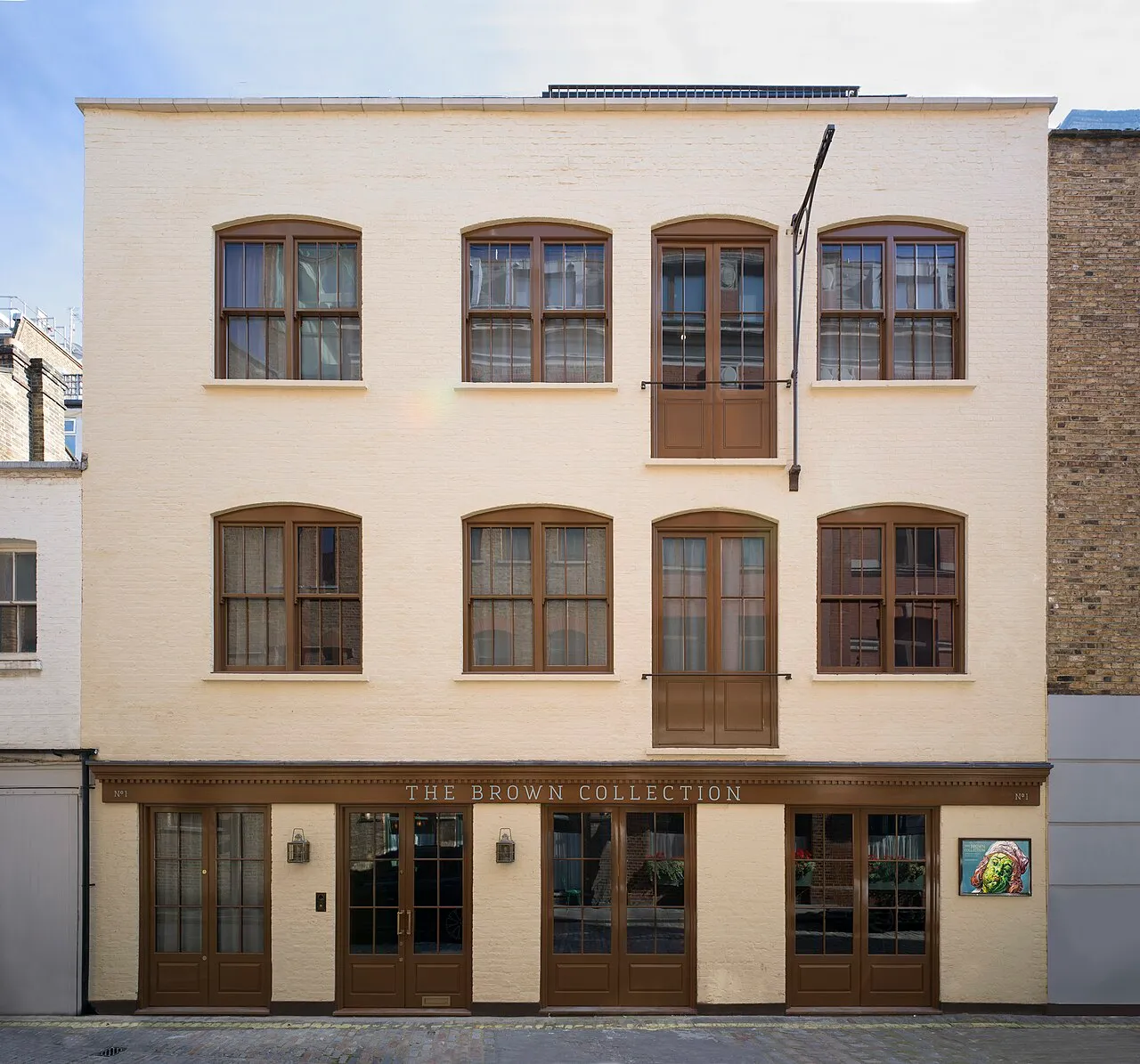 Archival photograph of The Brown Collection, London (2023)